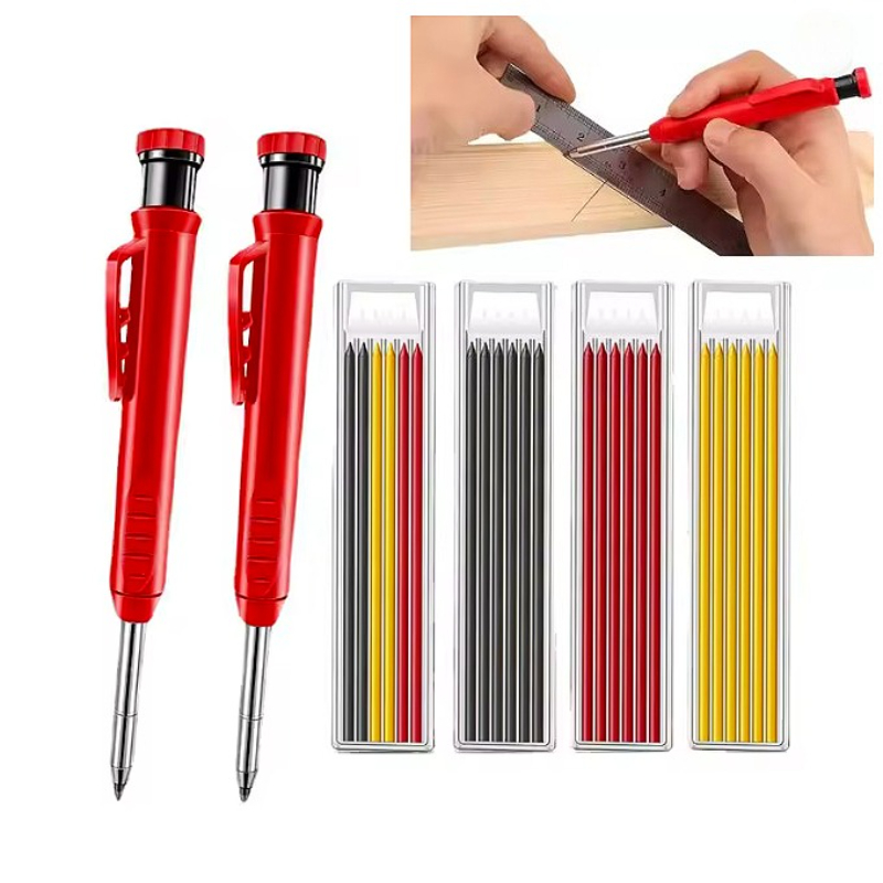 Staedtler Pencil Lumocolor - Solid Carpenter Pencil Set Woodworking Tools