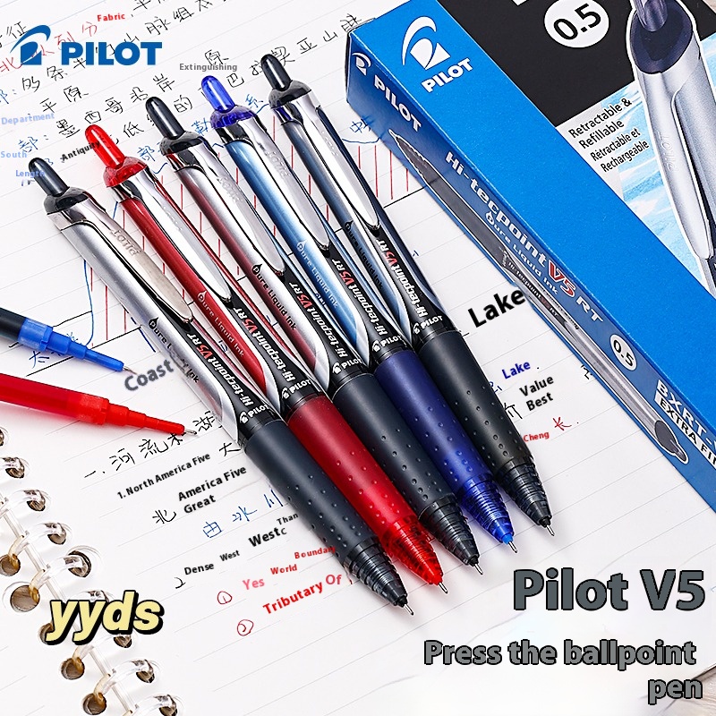 Pilot BXRT-V5 Retractable Gel  - Pilot Pen V5 review and price