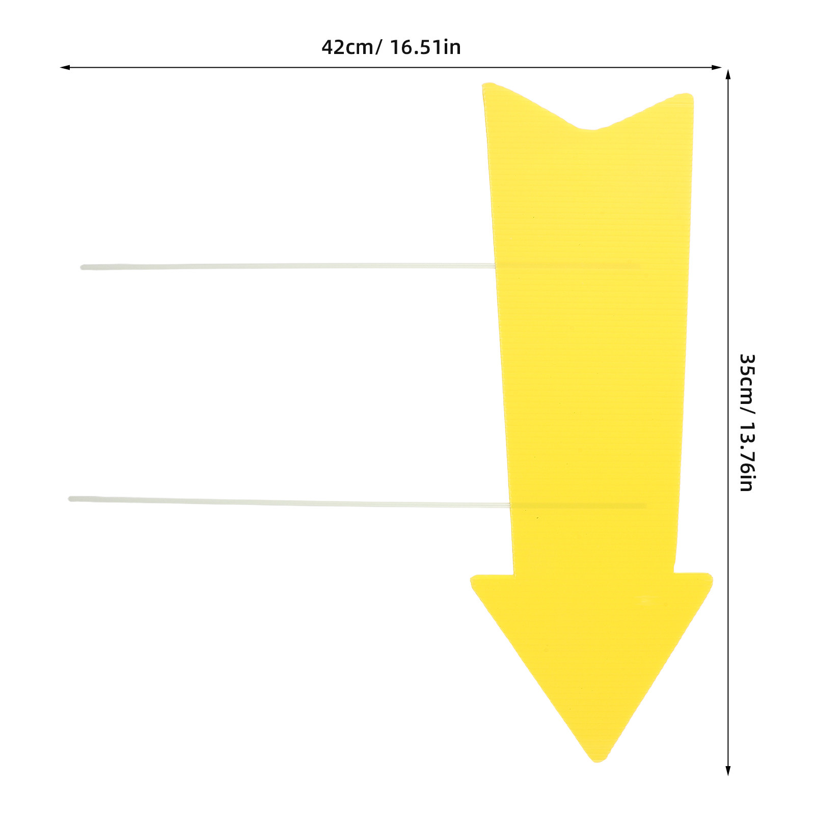 10Pcs Yellow Arrow Yard Signs  - Yard Sign Blank review and price