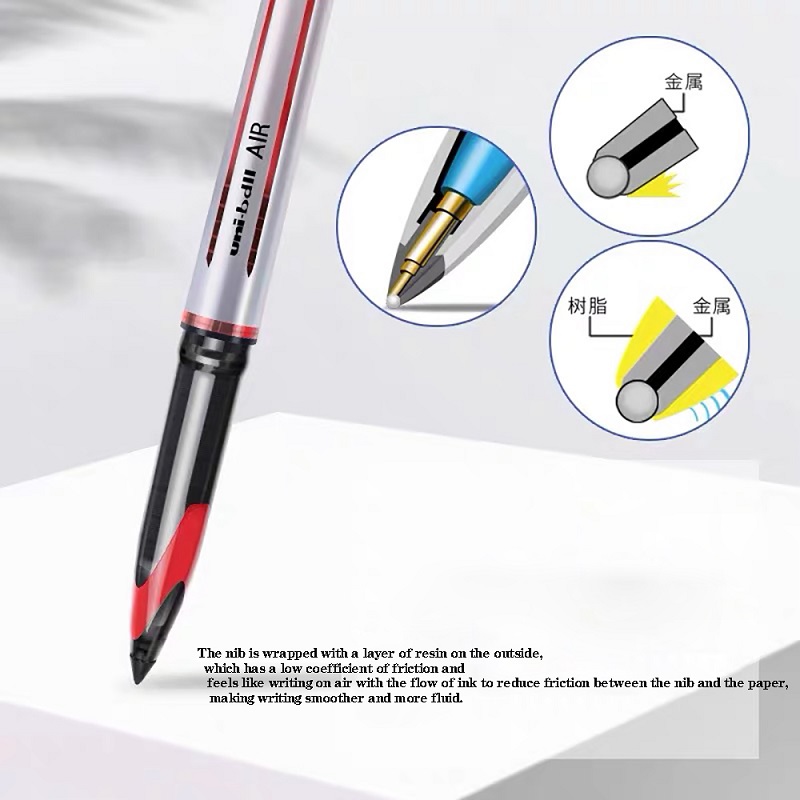 Japan Uni ball AIR Straight Li - Pilot Pen V5 review and price
