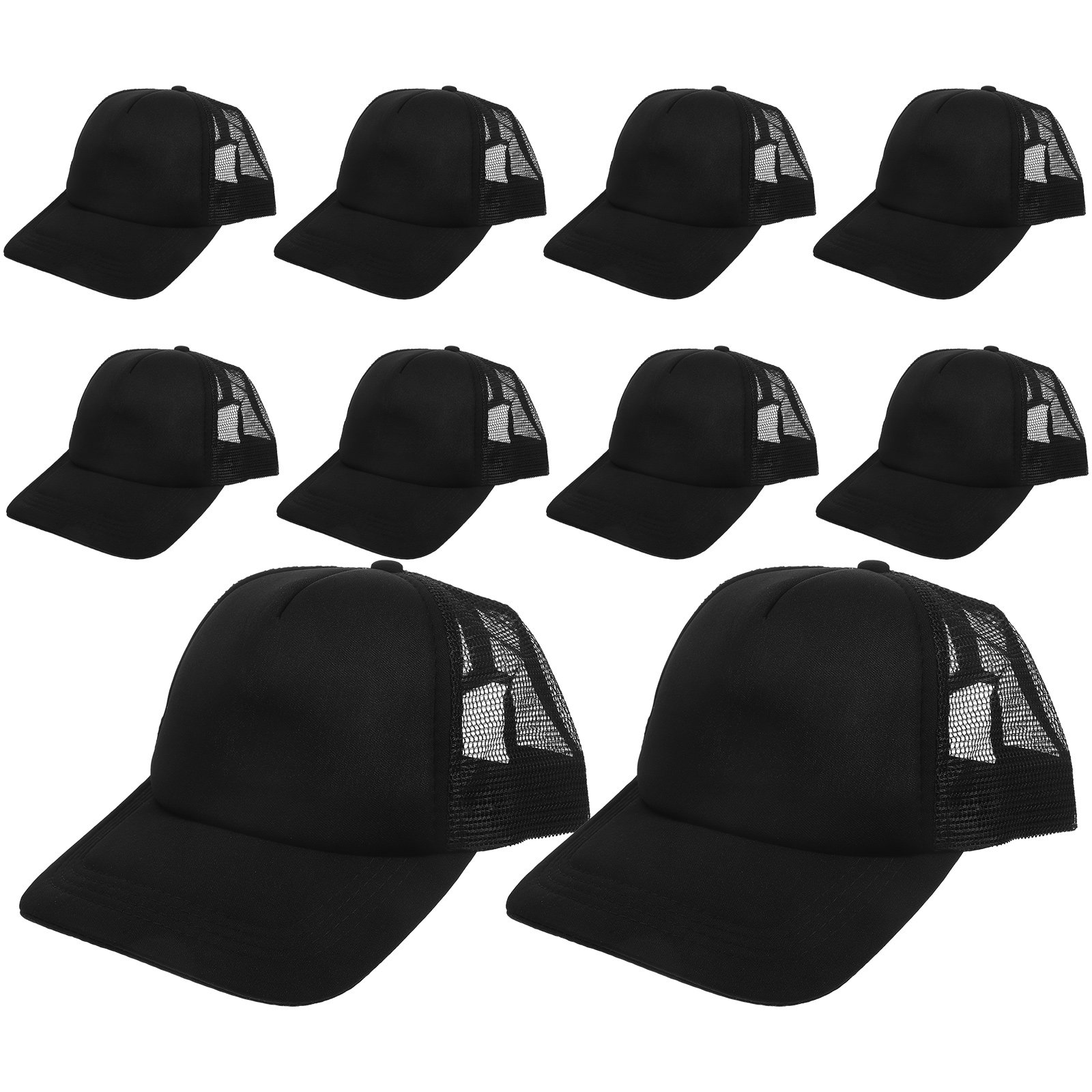 10Pcs Blank Mesh Baseball Caps - Hat Sublimation Blank review and price