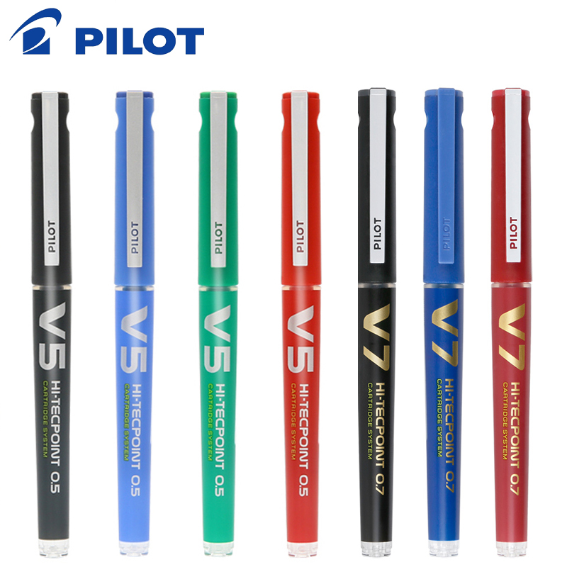 2 Pcs Japan Pilot HI-TECPOINT  - Pilot Pen V5 review and price