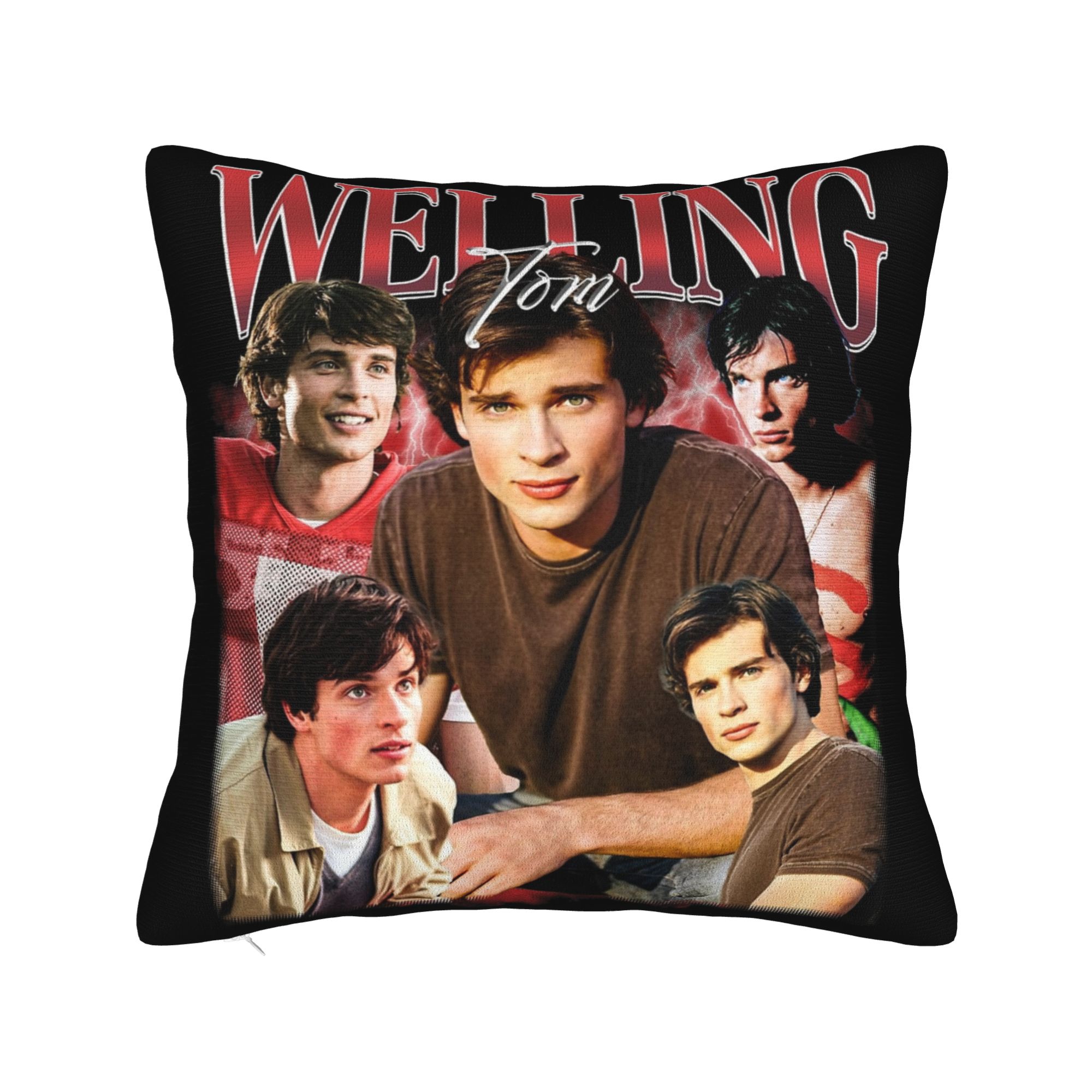 Vintage Welling Tom heated riv - Pillow Cover Sublimation review and price