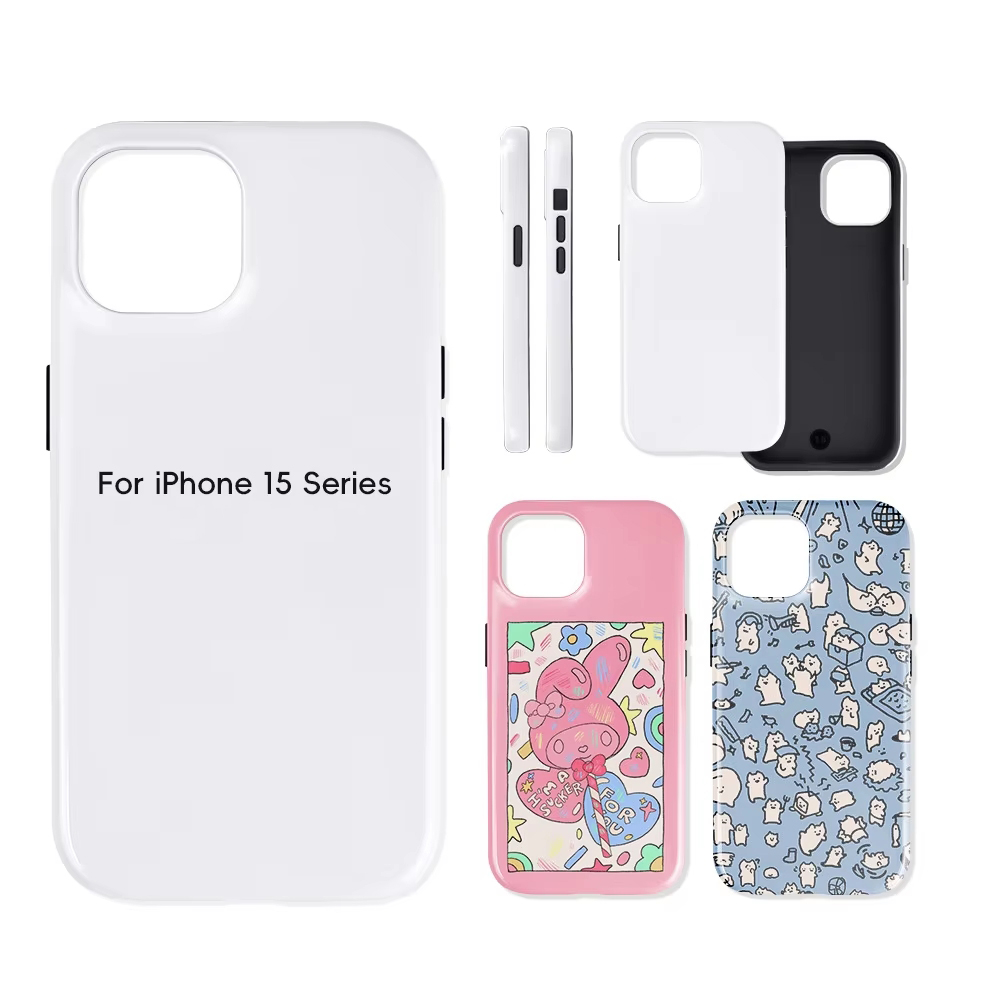 5 pcs 2 in 1 Blank Phone Case  - Phone Case Blank Print review and price