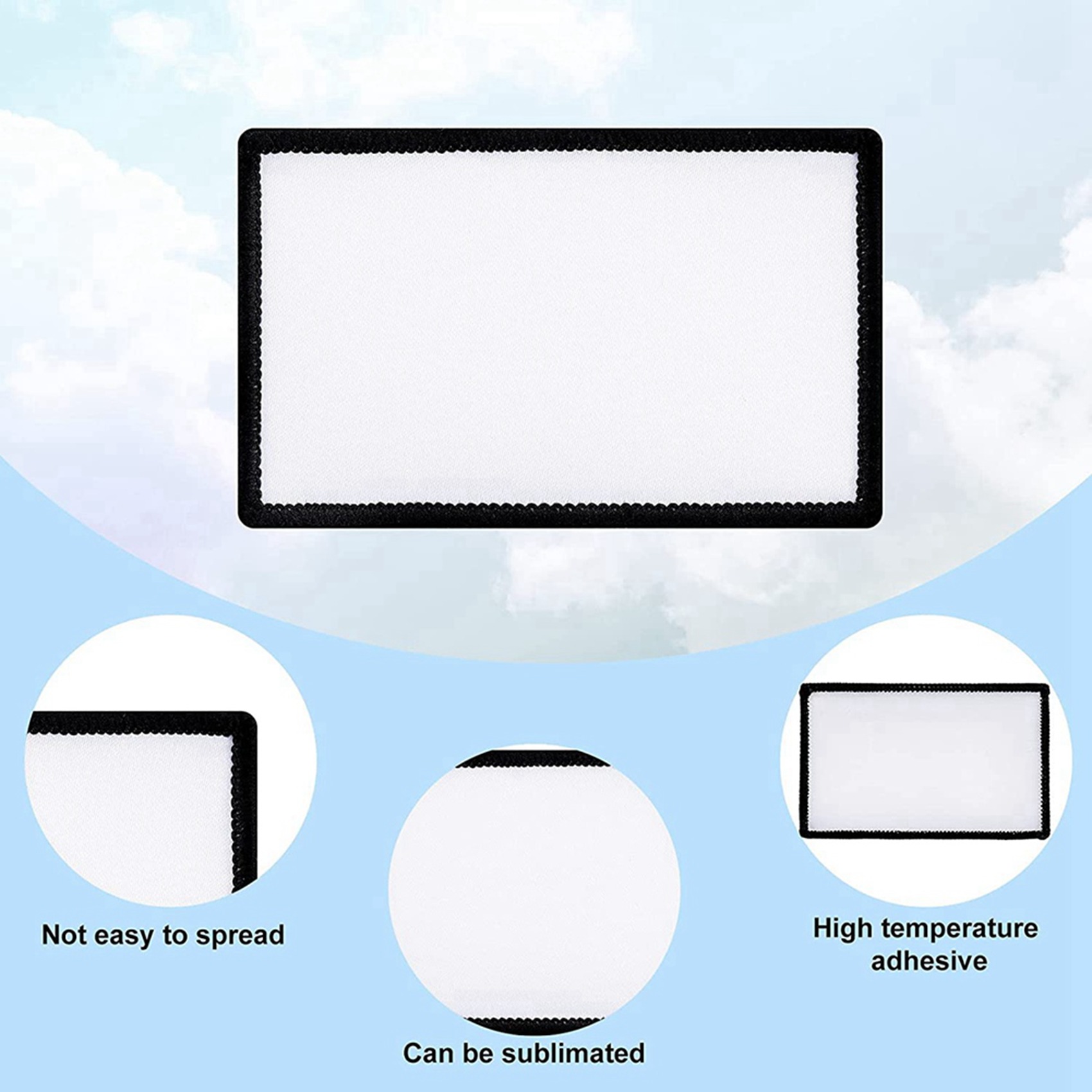 42 Pcs Sublimation Patches Bla - Hat Sublimation Blank review and price