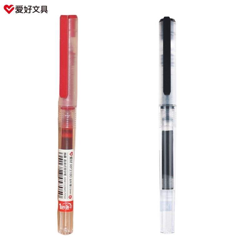 Black Red Quick-Drying Gel Pen - Pilot Pen V5 review and price