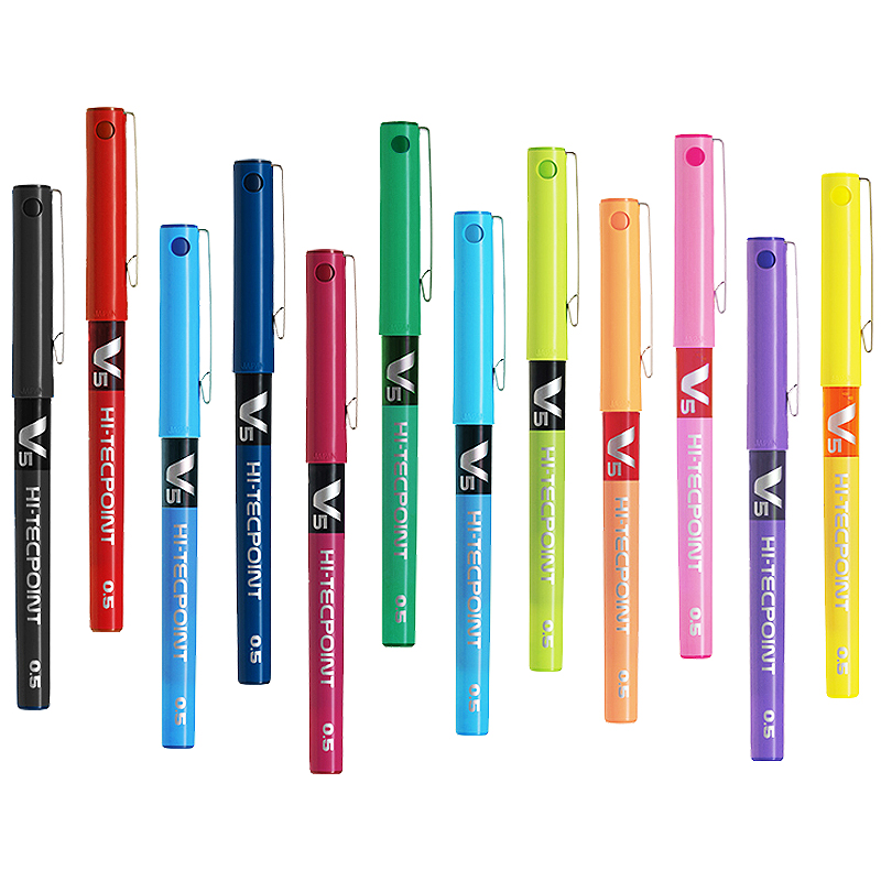Japan PILOT BX-V5 0.5mm V7 0.7 - Pilot Pen V5 review and price
