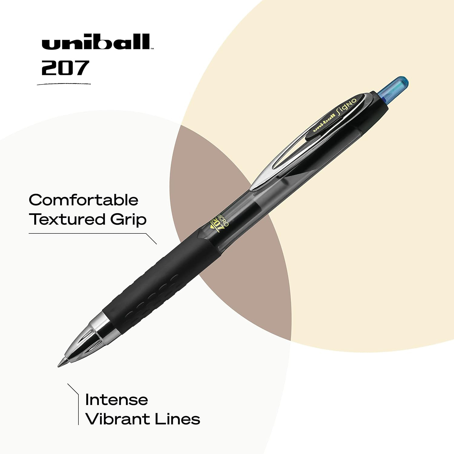 uni-ball 61256 Signo Gel 207 R - Pentel Pen Energel review and price