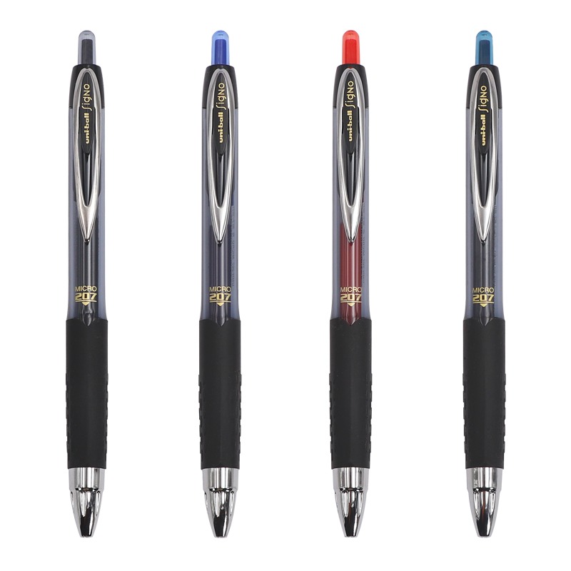 uni-ball 61256 Signo Gel 207 R - Pentel Pen Energel review and price