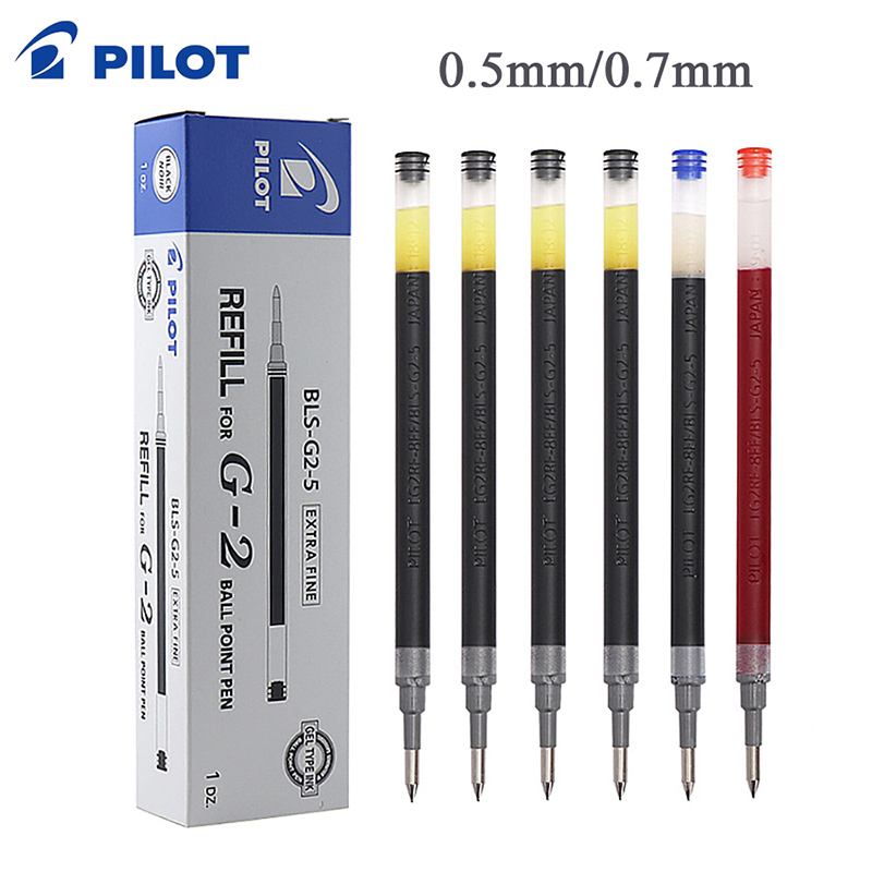 6 Pcs Japan Pilot Gel Pen Refi - Pilot Pen G2 review and price