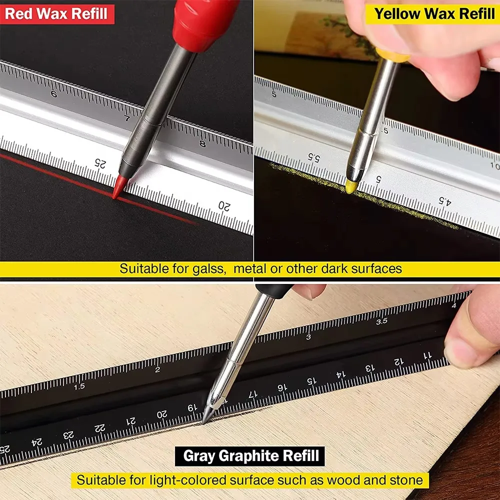 Solid Carpenter Pencil Set Woo - Staedtler Pencil Lumocolor review and price