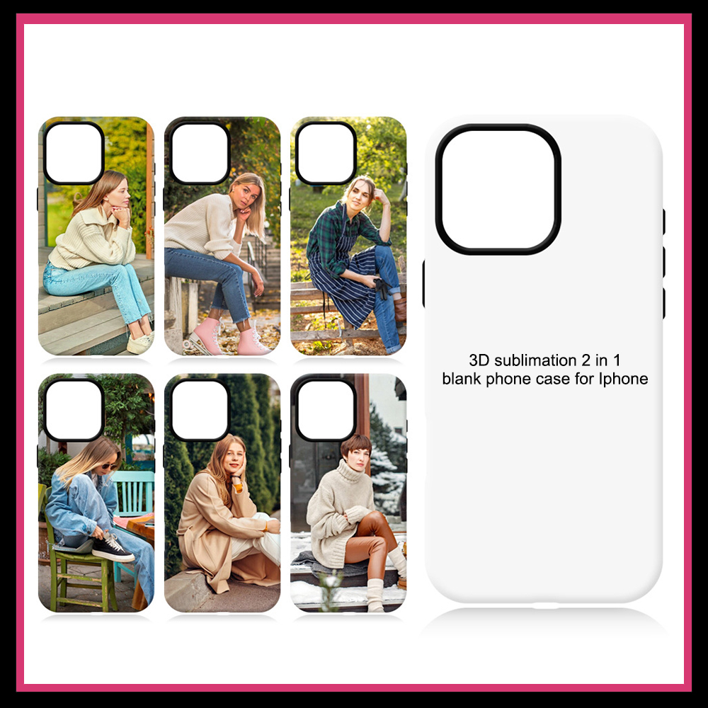 FONLYU 5PCS Sublimation 3D Bla - Phone Case Blank Print review and price