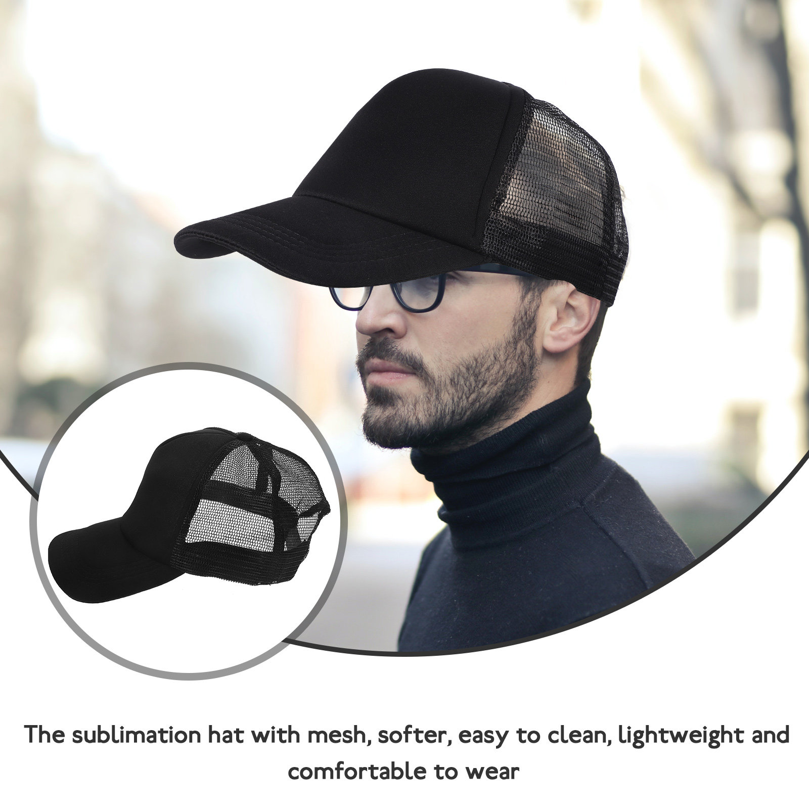 10Pcs Breathable Mesh Sublimat - Hat Sublimation Blank review and price