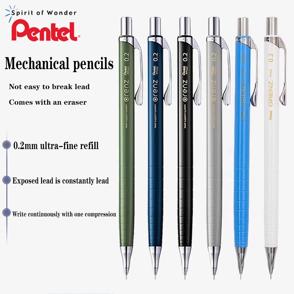 Japan Pentel Orenz 0.2mm Mecha - Pentel Pen Energel review and price