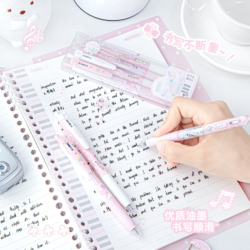 RosyPosy Retractable Gel Pen S - Pentel Pen Energel review and price